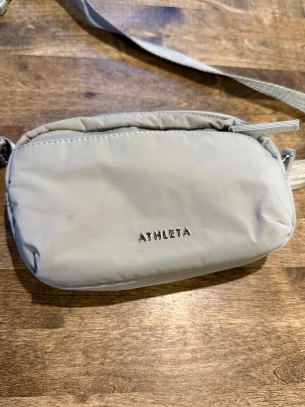 Athleta Beige Crossbody Belt Bag